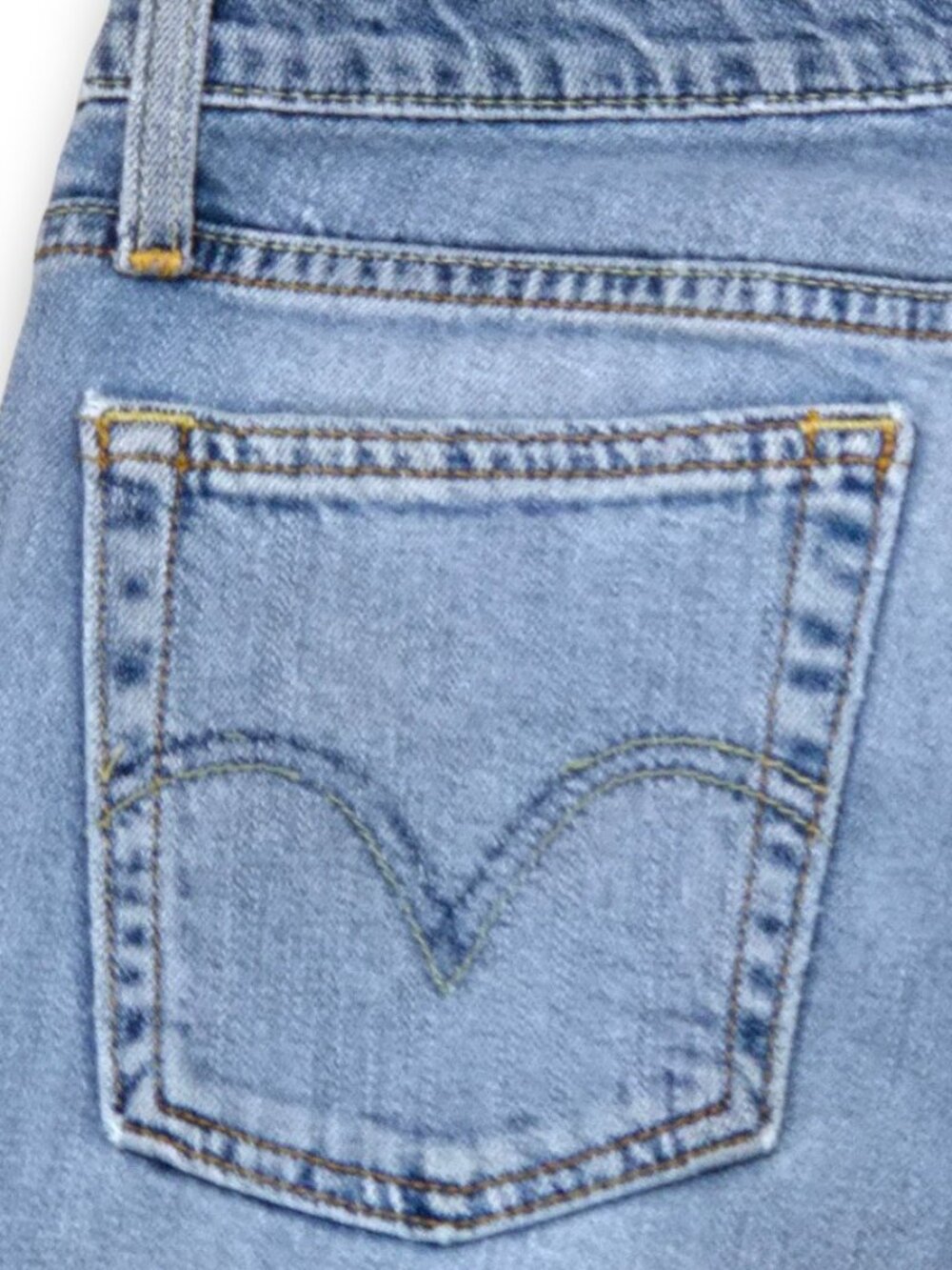 Women's Junior Jeans SIZE 5M 30X31 Low Rise LEVI'S Low Rise Y2K Light Wash - Picture 10 of 15